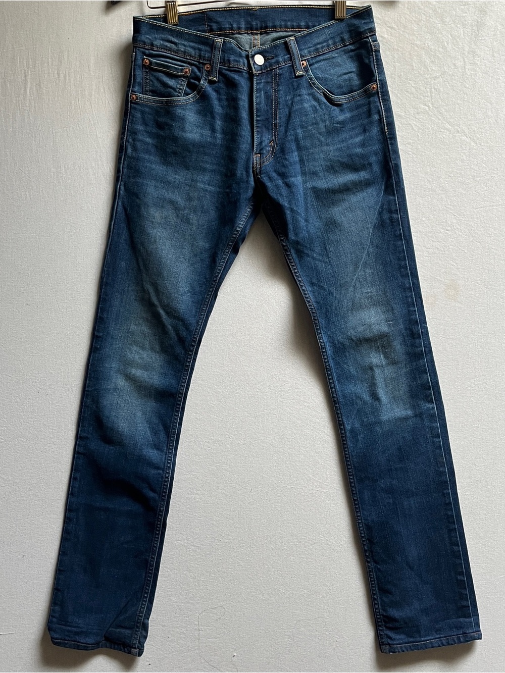 Levis 65504 Mens Stretch Denim Jeans Size 30